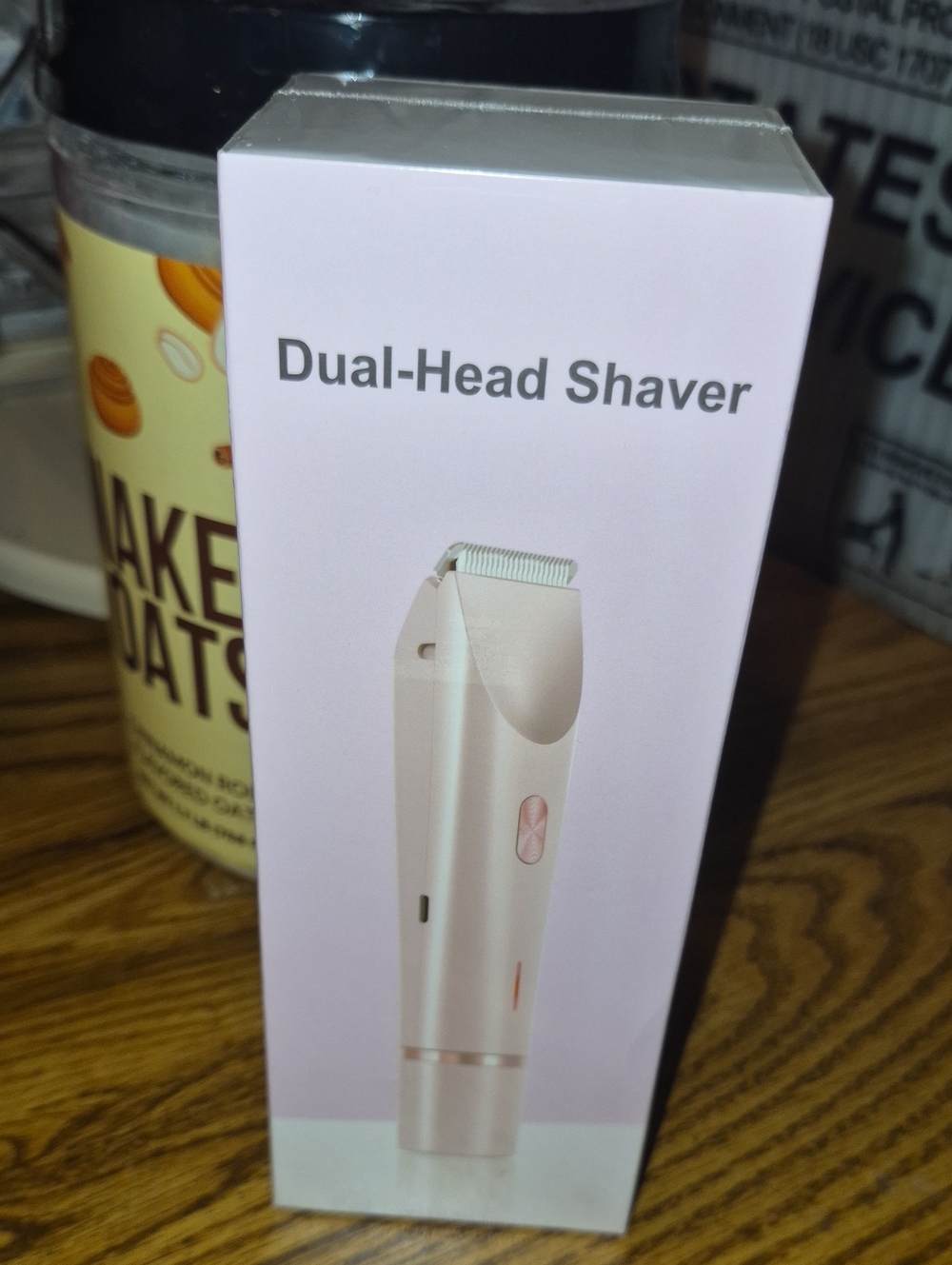 Dual-Head Shaver Electric Trimmer - Pink Nwt